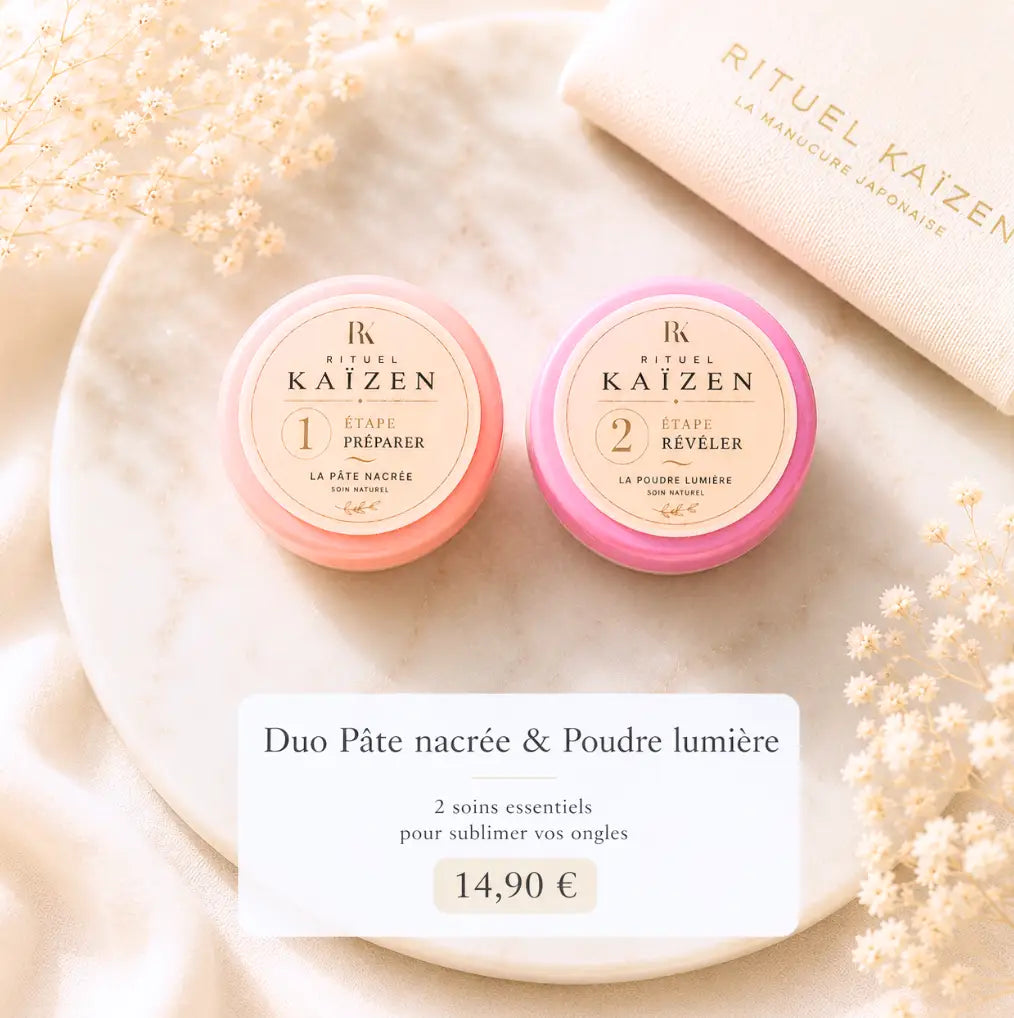 Duo de Recharge Manucure Japonaise · Pâte & Poudre